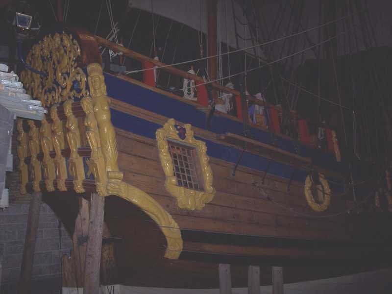 The Nonsuch inside the Manitoba Museum