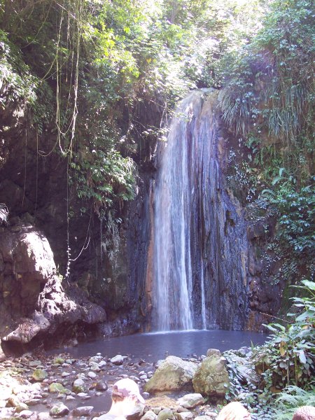 Another waterfall near Soufrieres
