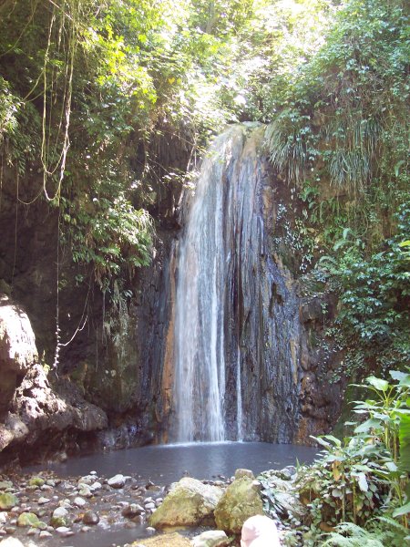 Waterfall near Soufrieres