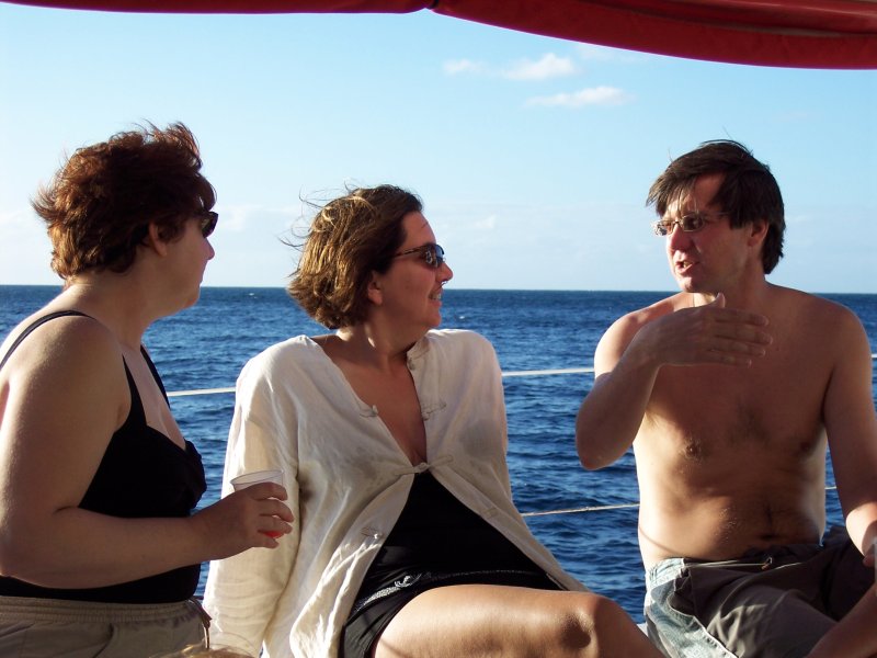 Theresa, Heather and Greg